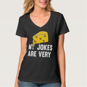 Mannen Mijn grappen zijn erg papa grappen vader pa T-shirt