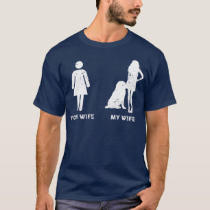 Mannen mijn Leonberger je cadeau voor mijn vrouw T-shirt