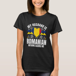 Mannen mijn man is de Roemeense geprivilegieerde v T-shirt