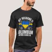 Mannen mijn man is het Colombiaanse geprivilegieer T-shirt (Voorkant)