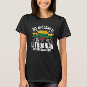 Mannen mijn man is het Litouwse geprivilegieerd vl T-shirt