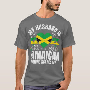 Mannen mijn man is Jamaicaanse gedenkwaardige vlag T-shirt