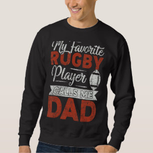 Mannen mijn Rugby-speler noemt me pa Rugby pa Fath Trui