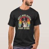 Mannen mini Aussie Dad Australian Shepherd T-shirt (Voorkant)