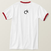 mannen minimalistisch T-shirt smart casual beste c (Design achterkant)