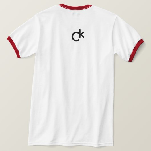 mannen minimalistisch T-shirt smart casual beste c (Design achterkant)