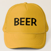 Mannen Mode Baseball Novelty BEER Trucker Pet (Voorkant)