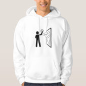 mannen mode hoodie (Voorkant)