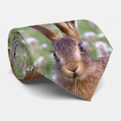 Mannen Mode Wilde Konijn Stropdas (Opgerold)