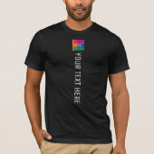 Mannen moderne elegante T-shirt Afbeelding Logo te (Voorkant)