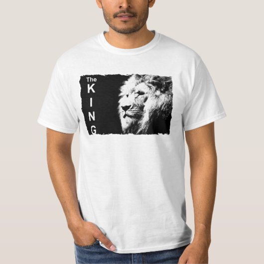 Mannen moderne T-Shirts Sjabloon Wit (Voorkant)