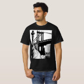 Mannen moderne T - shirts Vrijheidsbeeld Nyc New Y (Voorkant volledig)