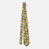 Mannen Moderne zijde Kittens Decoratieve Foulard Stropdas (Achterkant)
