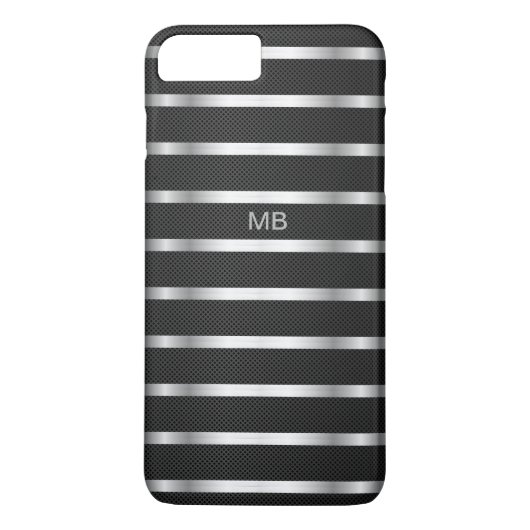 Mannen monogram Case-Mate iPhone case (Achterkant)