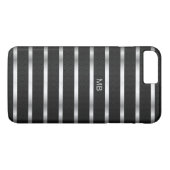 Mannen monogram Case-Mate iPhone case (Achterkant (Horizontaal))