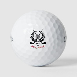 Mannen Monogram Golfballen