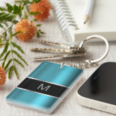 Mannen monogram Sleutelhanger (Voorkant Rechts)