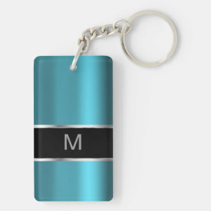 Mannen monogram Sleutelhanger