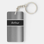 Mannen monogram Sleutelhangers (achterkant)