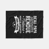 Mannen mooie kinderen die een dochters voor een pr fleece deken (Voorkant (Horizontaal))