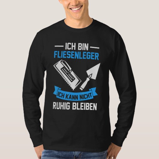 Mannen Mosakleger Flooring Tiler T-shirt (Voorkant)