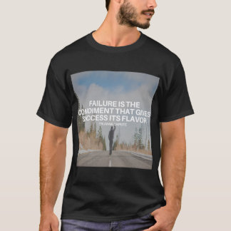 Mannen Motivatie basiscitaat T-Shirt