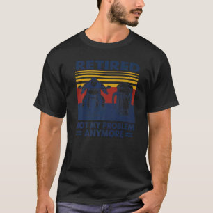Mannen motorrijwiel is niet meer vol met problemen t-shirt