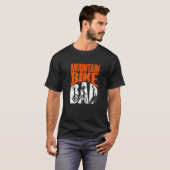 Mannen mountainbiken Pap - Cyclusfiets Funny Mount T-shirt (Voorkant volledig)