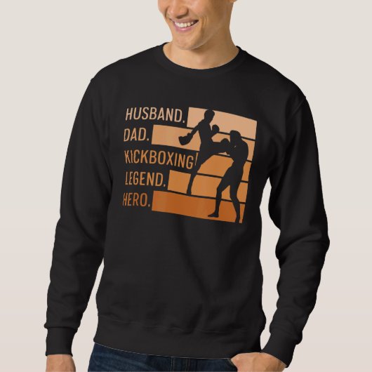 Mannen muay Thai Boxing Quote voor je kickboxing H Trui (Voorkant)