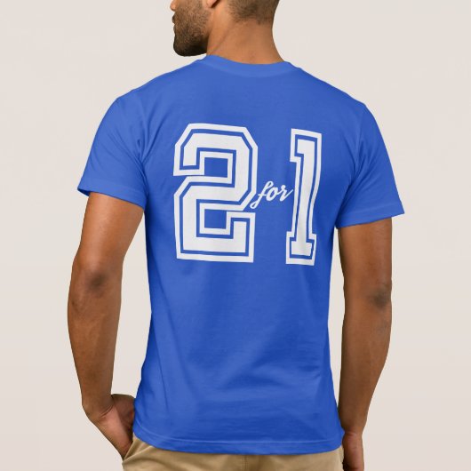 Mannen MVP T-shirt (Achterkant)