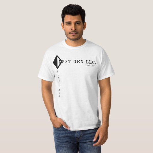 mannen n3xtgen t-shirt (Voorkant volledig)