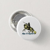 Mannen 'N Knights logo knop Ronde Button 3,2 Cm (Voorkant /achterkant)