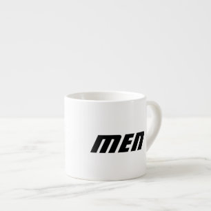Mannen Naam Tekst Gedrukt Drinkware-Cup Keuken Coo Espresso Kop