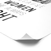 mannen naar links omdat vrouwen altijd gelijk hebb foto afdruk (Hoek)