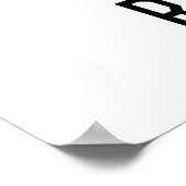 mannen naar links omdat vrouwen altijd gelijk hebb poster (Hoek)