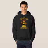 Mannen Nacho-gemiddelde rechercheur De Mayo Mexica Hoodie (Voorkant volledig)