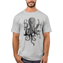 Mannen Nautical Octopus Shirt