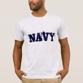 Mannen Navy T-shirt (Voorkant)