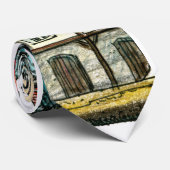 Mannen Necktie met het Masterpiece Soiree' Artwork Stropdas (Opgerold)