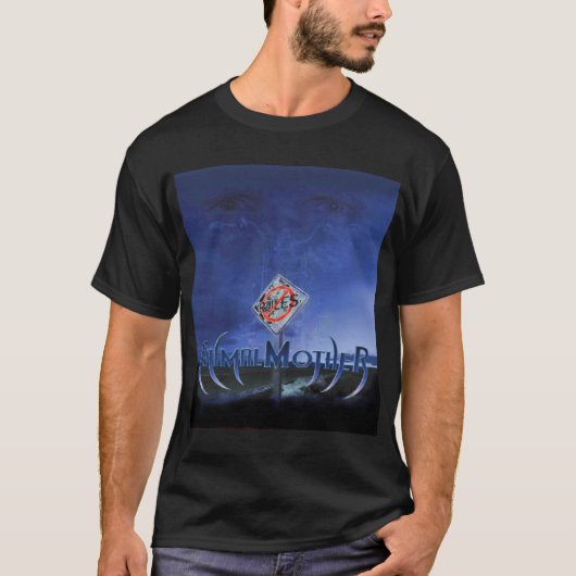 Mannen "NEE REGELS" CD-art zwart t-shirt (Voorkant)