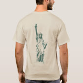 Mannen New York Shirt (Achterkant)