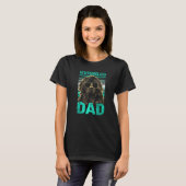 Mannen Newfie Hond Newfoundland Vader 2 T-shirt (Voorkant volledig)