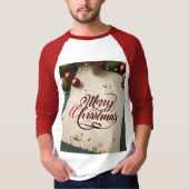 Mannen Nieuwe look Kerst Tshirts (Voorkant)