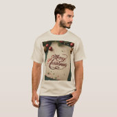 Mannen Nieuwe look Kerst Tshirts (Voorkant volledig)