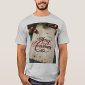 Mannen Nieuwe look Kerst Tshirts (Voorkant)