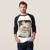 Mannen Nieuwe look Kerst Tshirts (Voorkant volledig)
