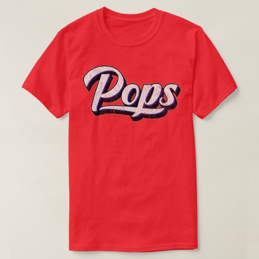 Mannen nieuwe opa-cadeau voor pa genaamd Poppen T-shirt (Design voorkant)