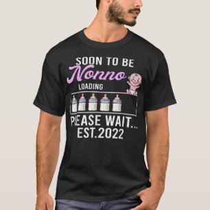 Mannen nieuwe opa's, aankondiging van de zwangersc t-shirt