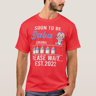 Mannen nieuwe opa's, aankondiging van de zwangersc t-shirt