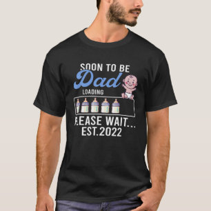 Mannen Nieuwe Papa, Baby Boy Zwangerschap Zorgkled T-shirt